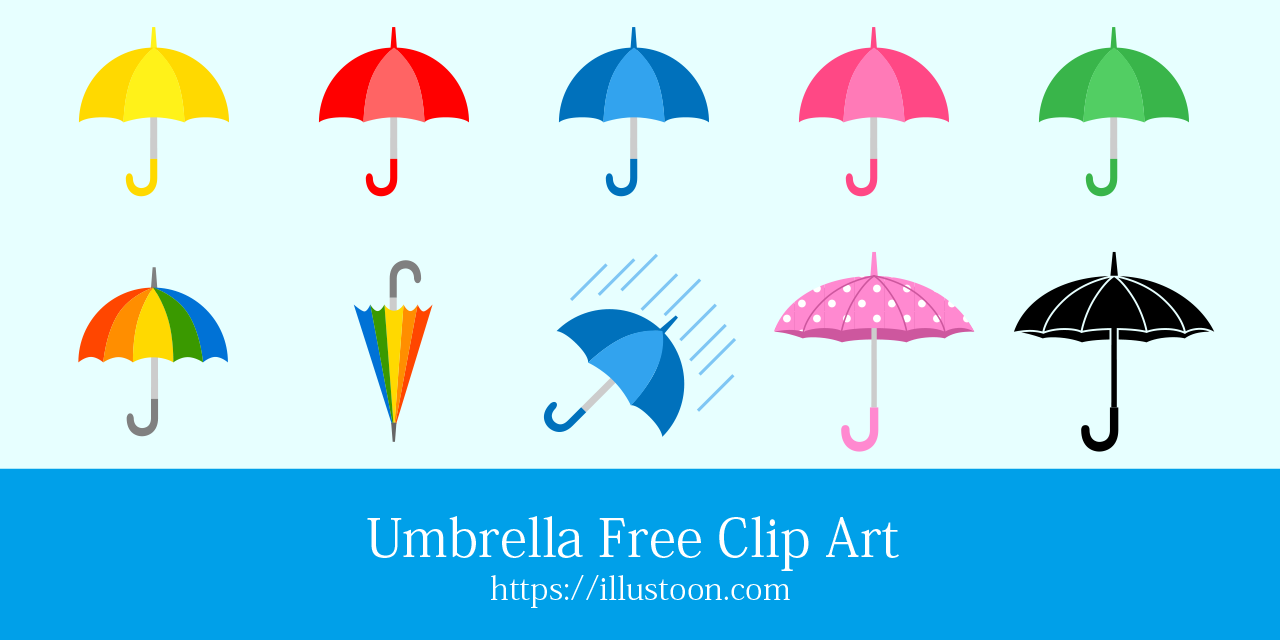 Umbrella Free Clip Art & Symbol
