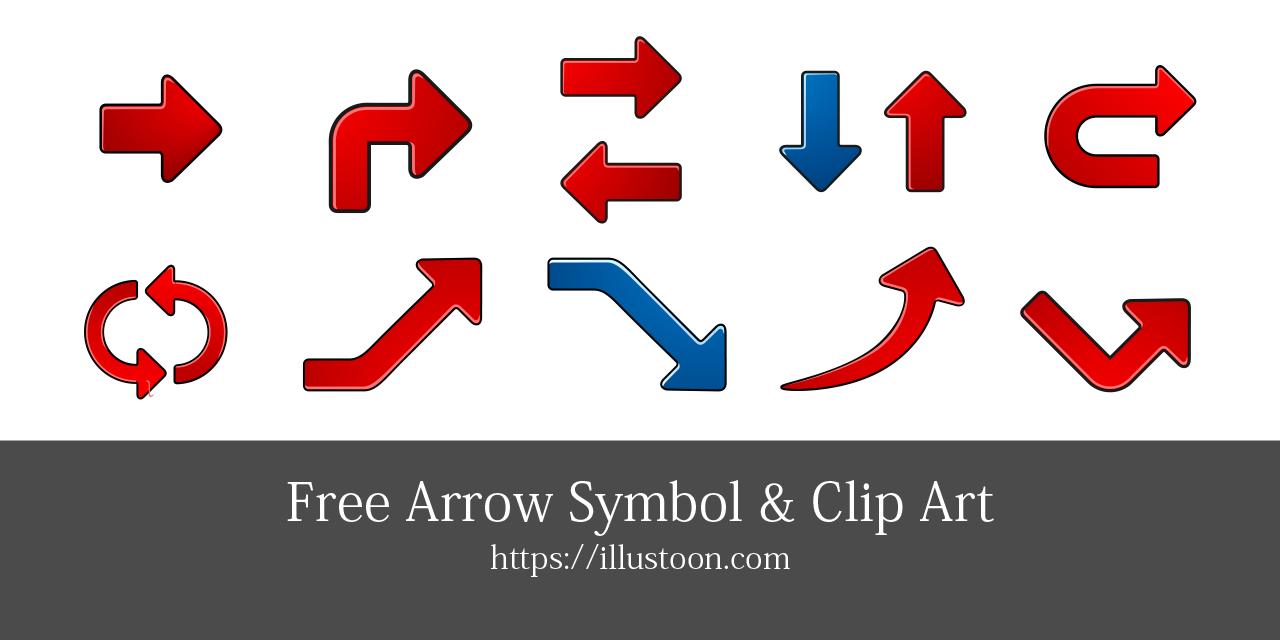 Free Arrow Symbol & Clipart