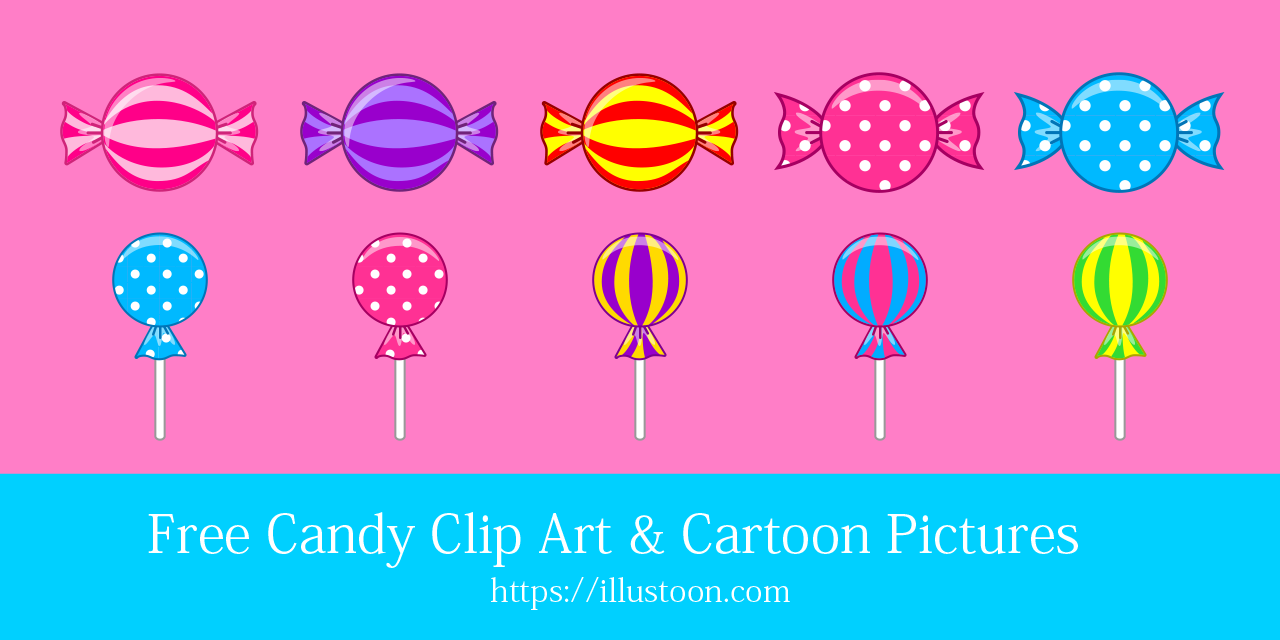 Free Candy Clip Art Images｜Illustoon