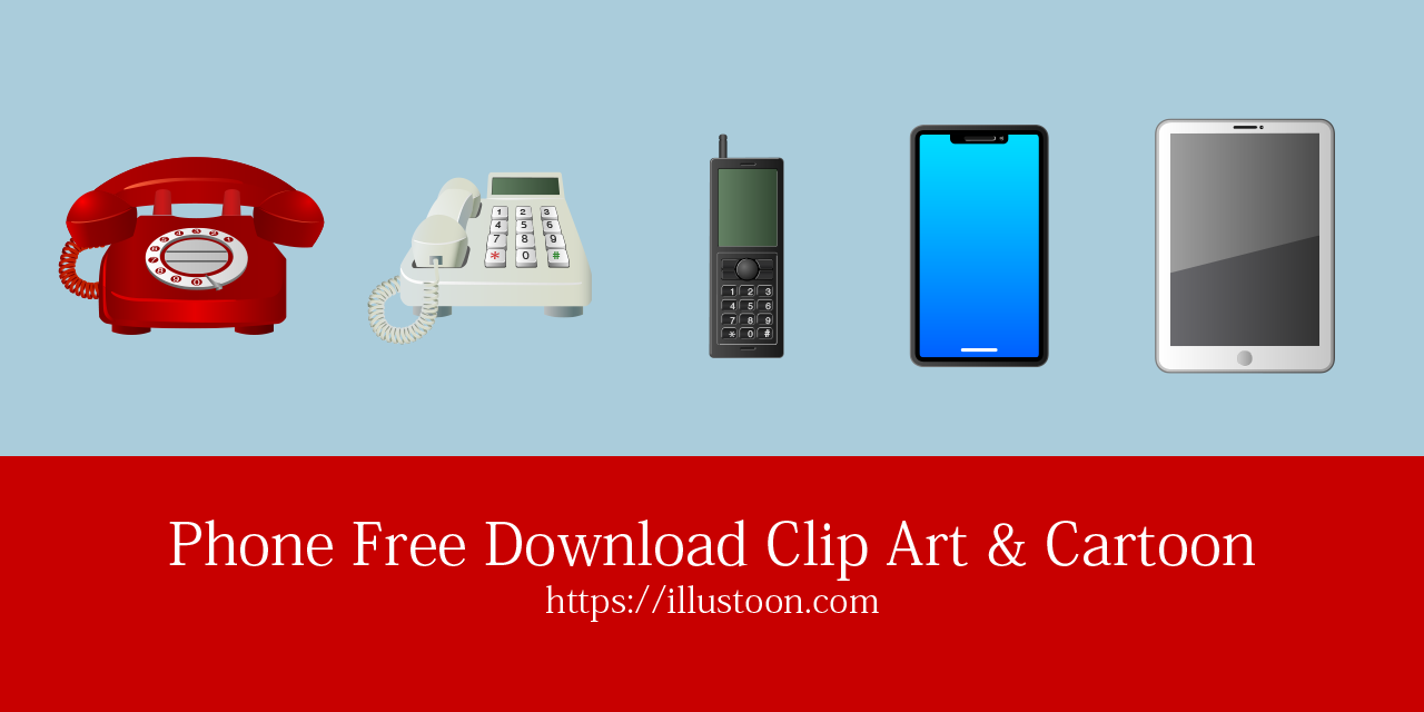 Free Phone Clip Art Images｜Illustoon