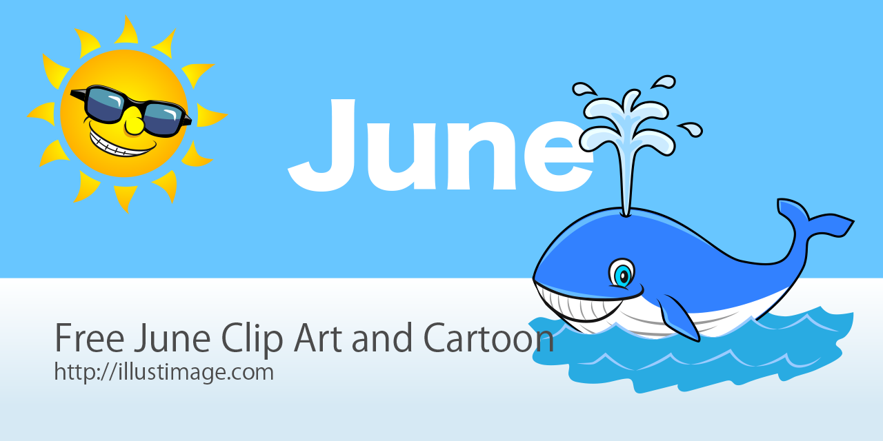 clip art june