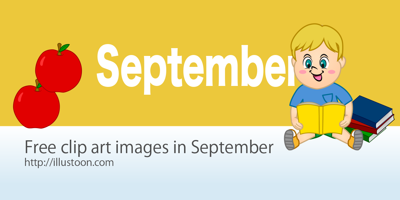 september clip art free