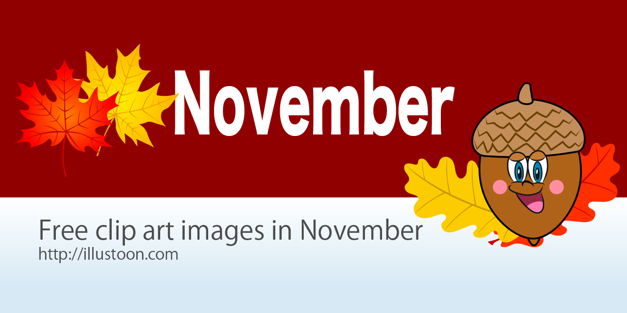 Free November Clip Art Images
