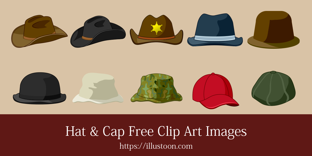 Free Hat and Cap Clip Art Images