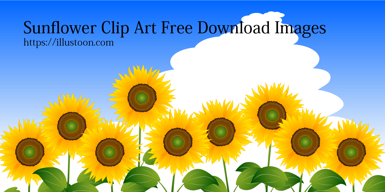 Free Sunflower Clip Art Images