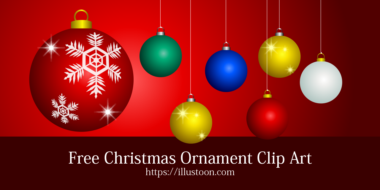 Free Christmas Ornament Clip Art Images
