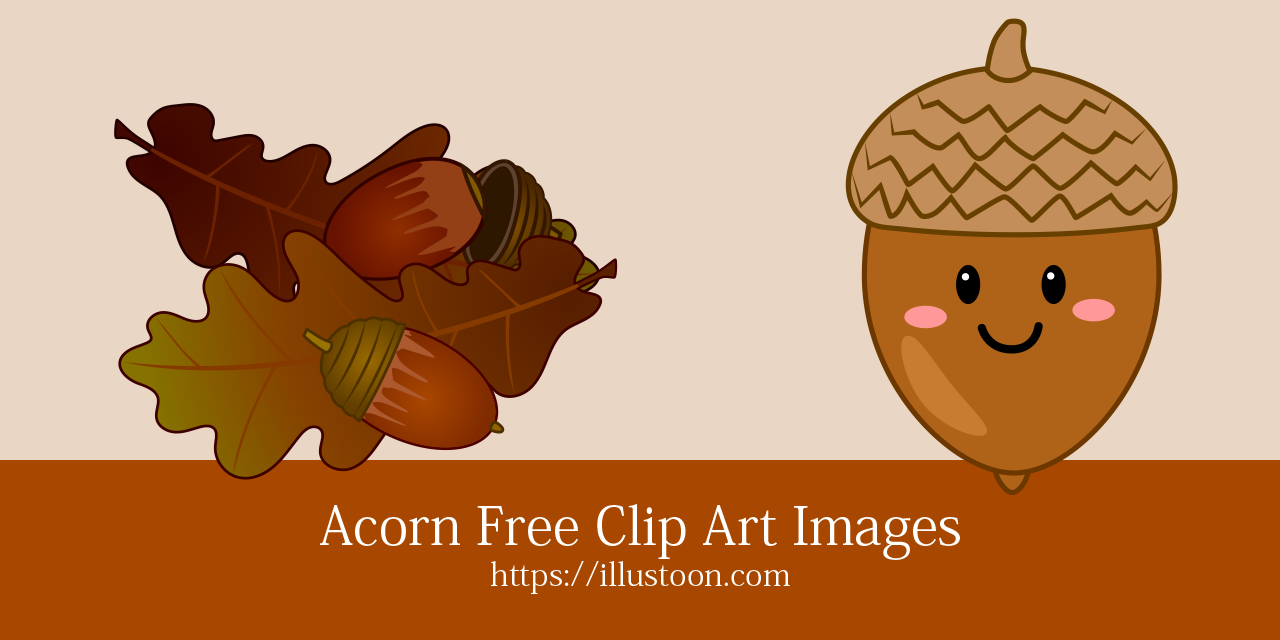 Free Acorn Clip Art Images