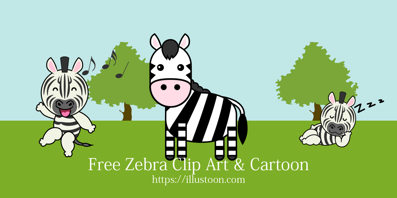 Free Zebra Clip Art & Cartoon