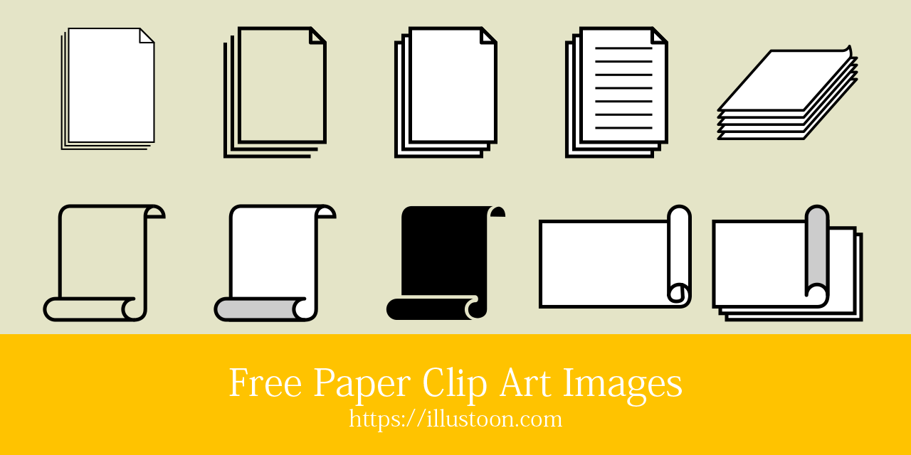 Free Paper Clip Art Images
