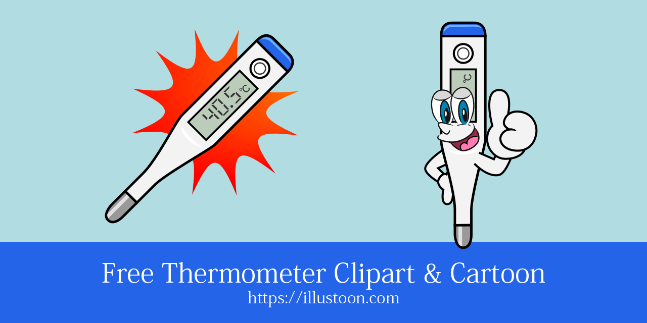 Free Thermometer Clipart & Cartoon