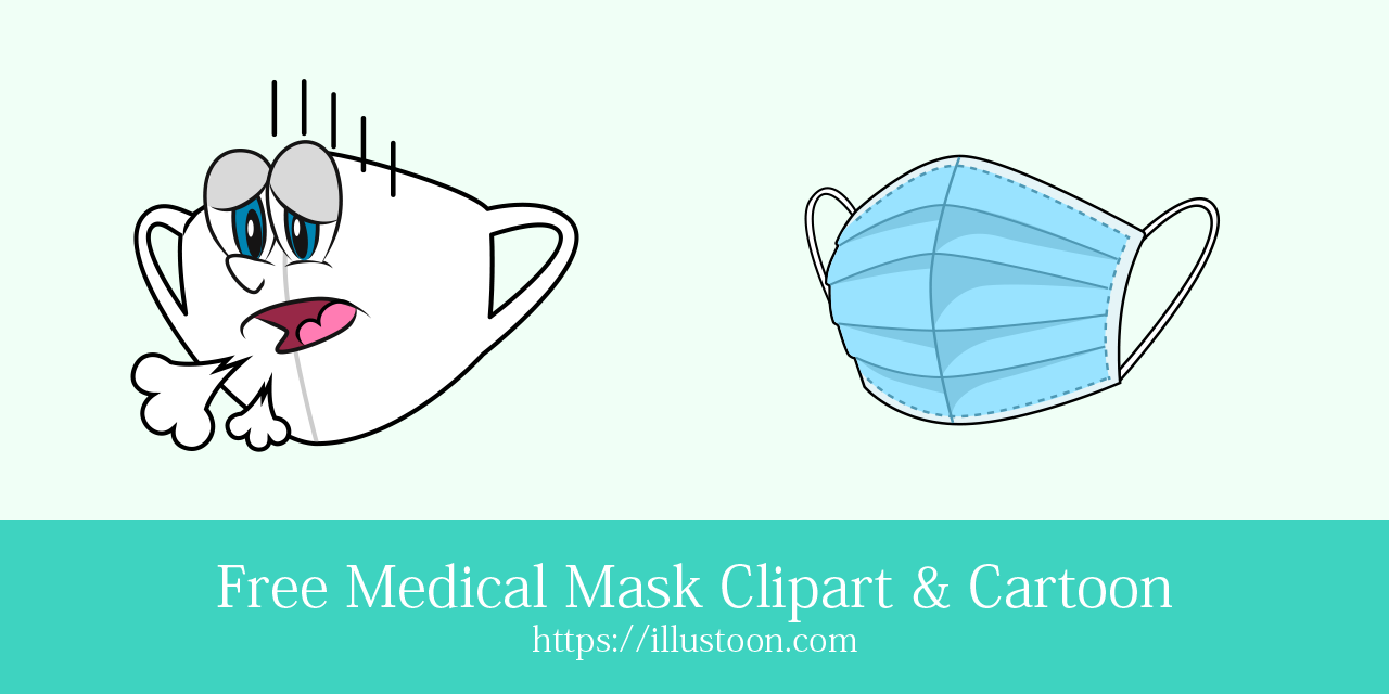 Free Medical Mask Clipart & Cartoon