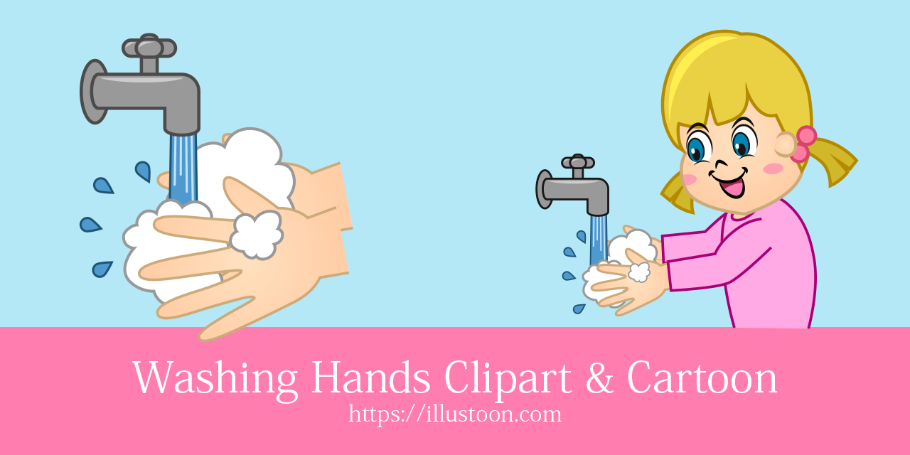 Free Washing Hands Clipart & Cartoon｜Illustoon