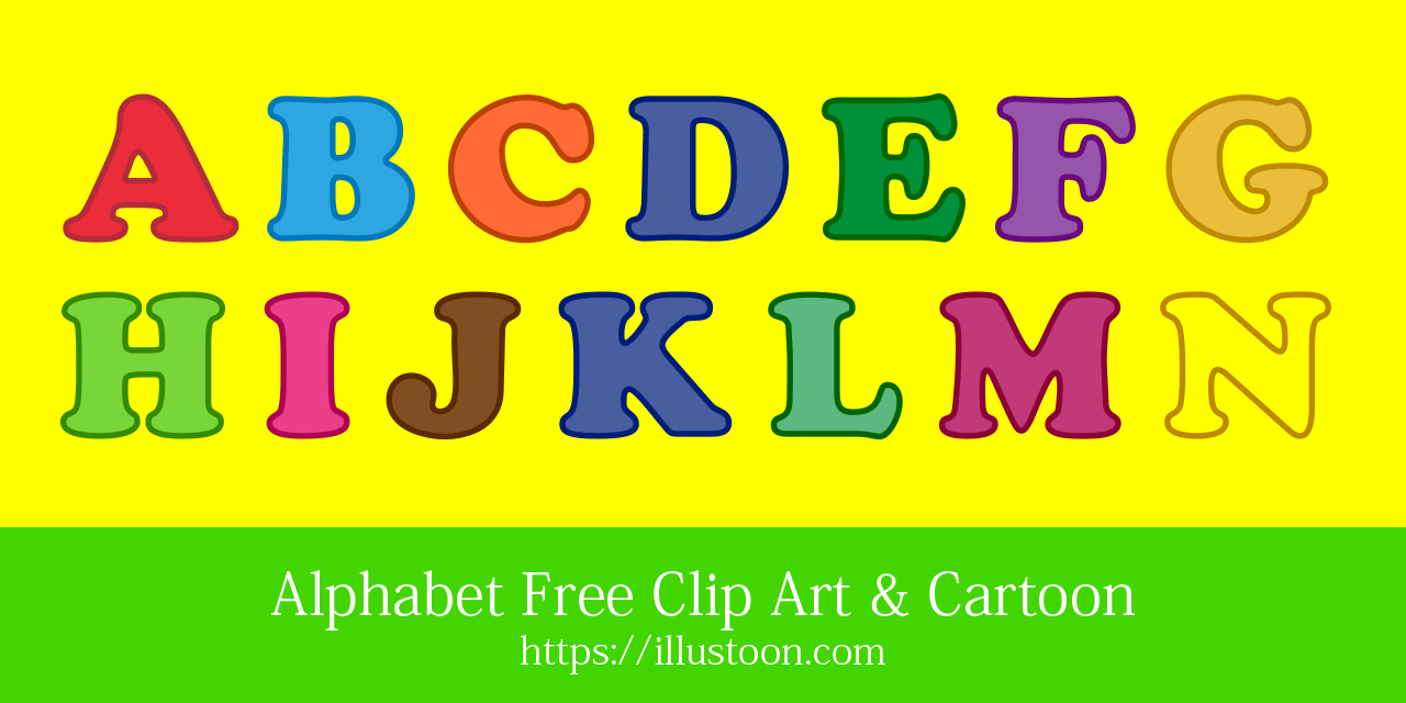 Alphabet Free Clip Art