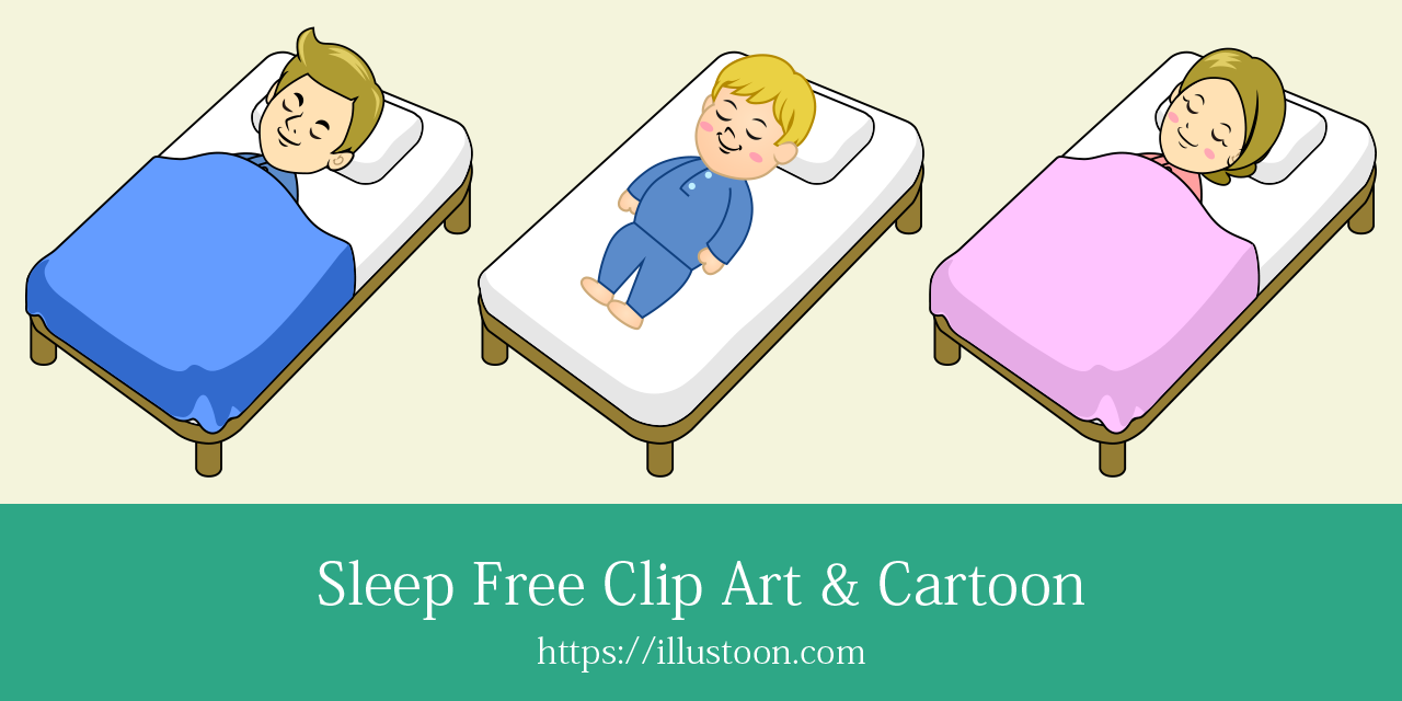 Sleep Free Clip Art & Cartoon