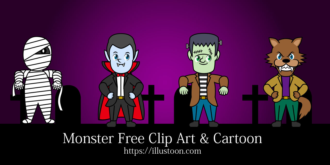 Monster Free Clip Art & Cartoon