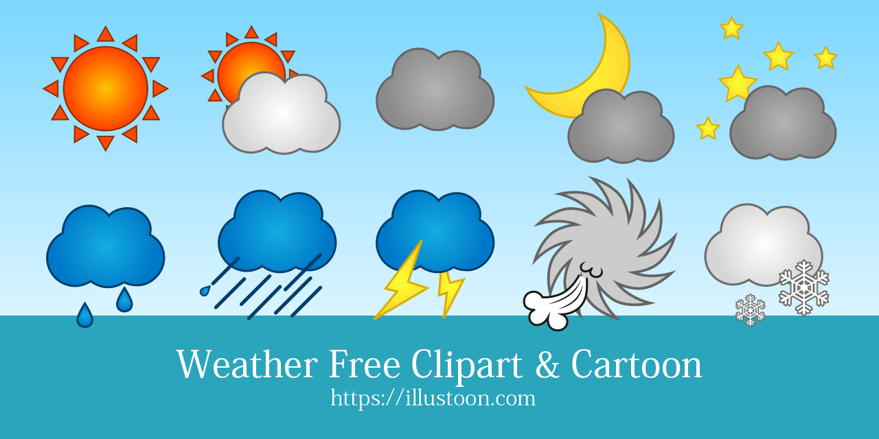 Weather Free Clip Art & Cartoon