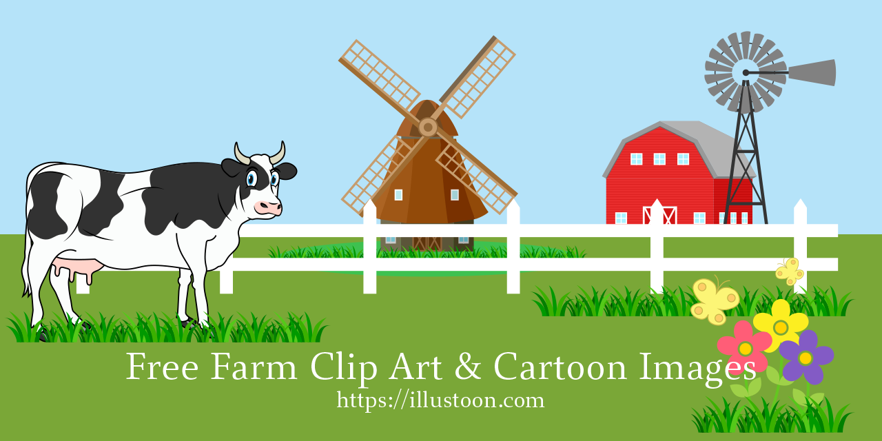 Free Farm Clip Art & Cartoon Images