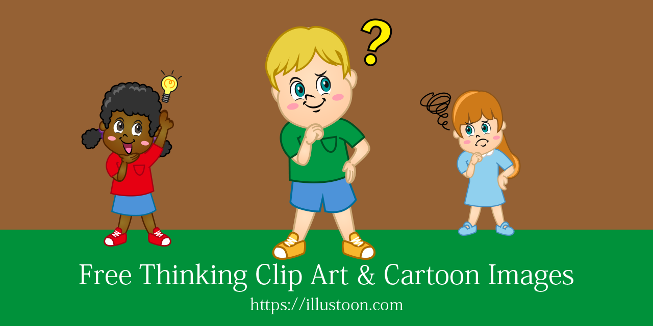 Thinking Clip Art & Cartoon Free Images