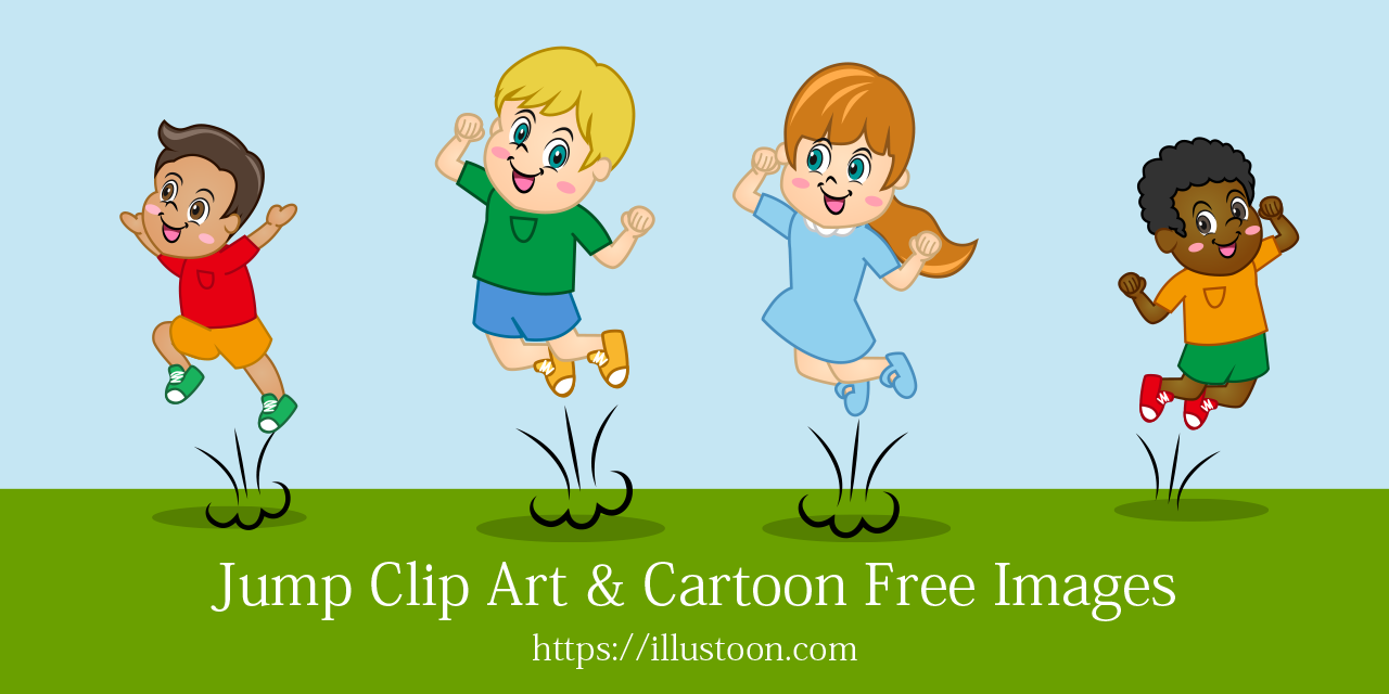 Jump Clip Art & Cartoon Free Images｜Illustoon