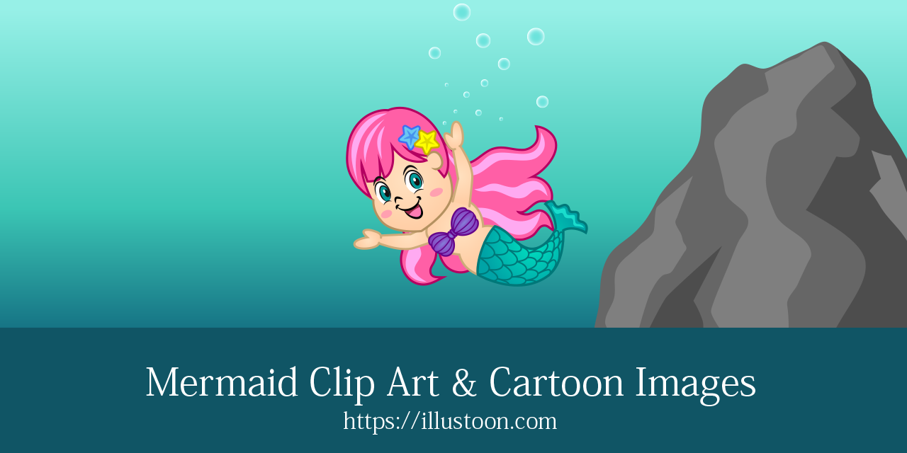 Mermaid Clip Art & Cartoon Images