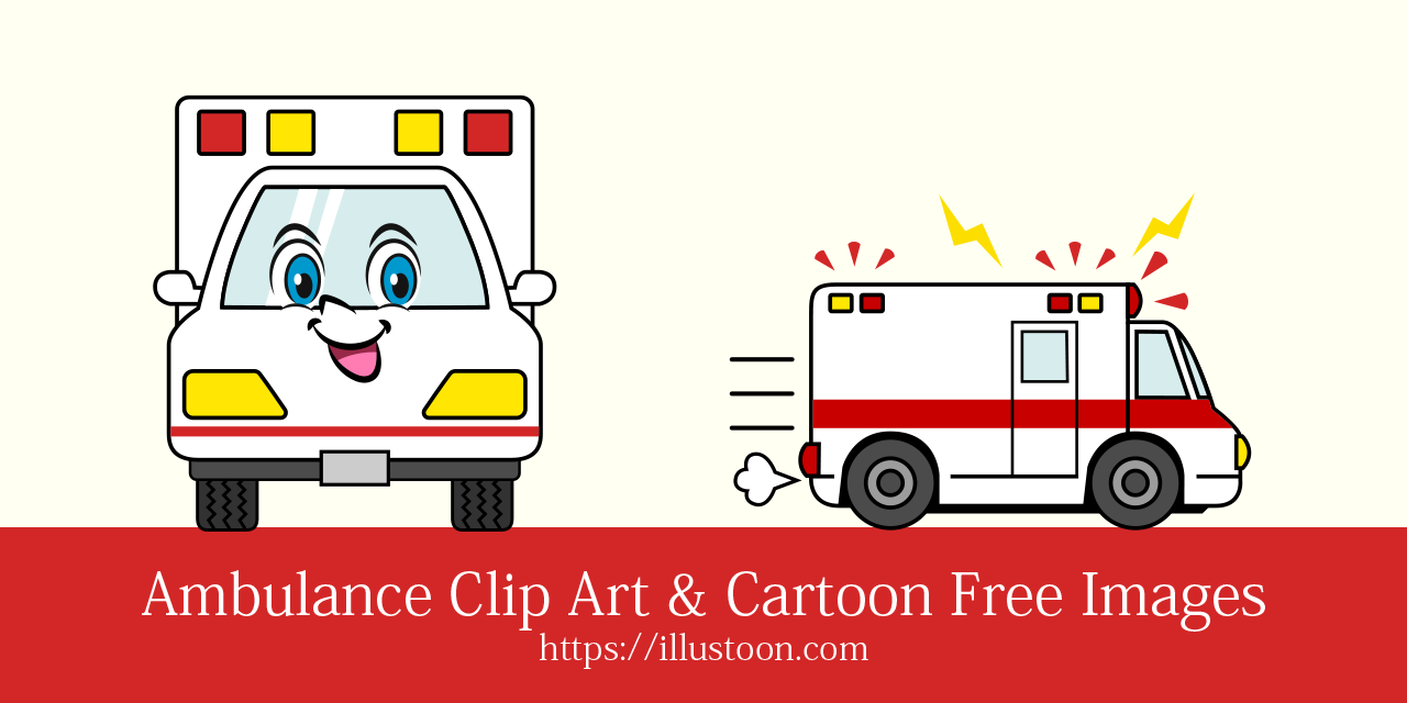 Ambulance Clip Art & Cartoon Free Images