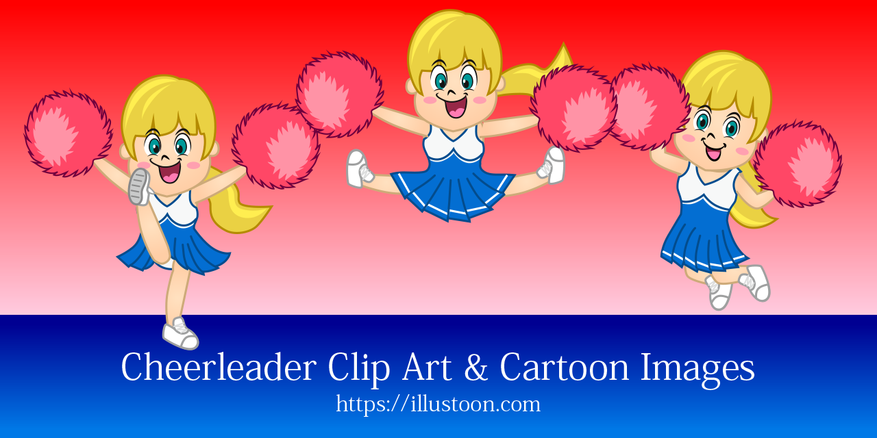 Cheerleader Clip Art & Cartoon Free Images