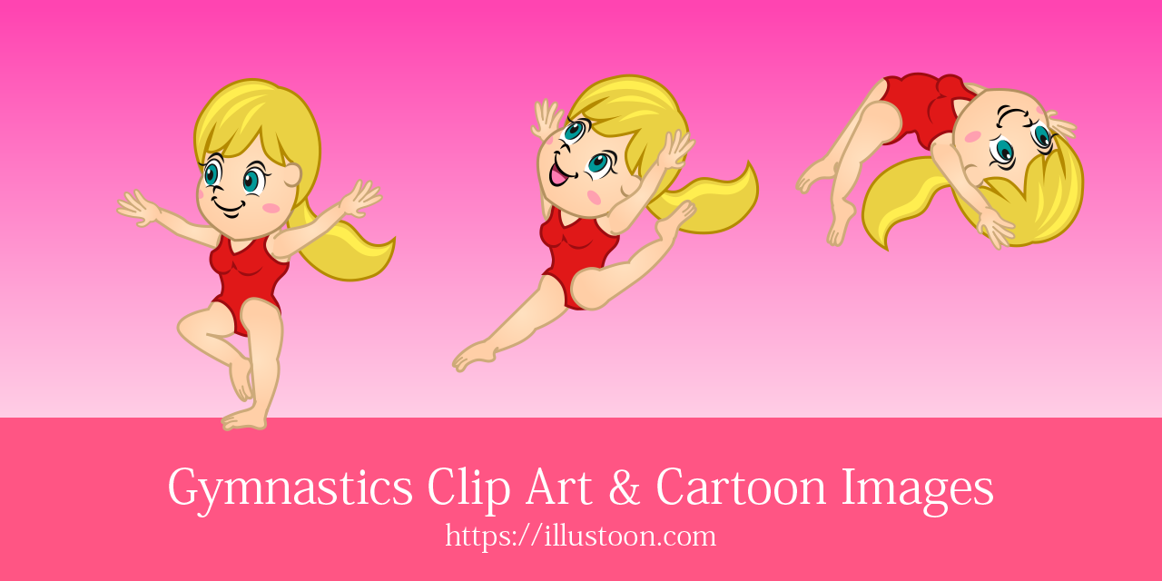 Gymnastics Clip Art & Cartoon Free Images