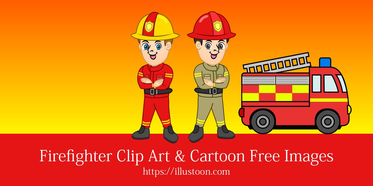 Firefighter Clip Art & Cartoon Free Images
