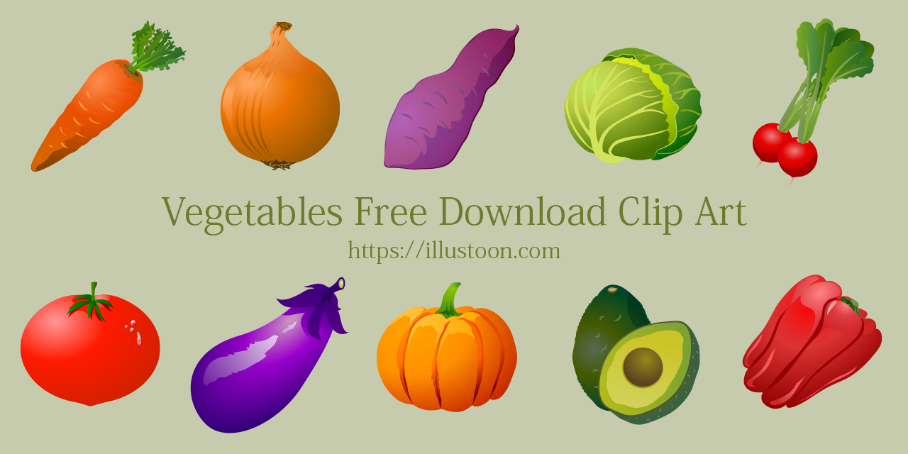 Free Vegetable Clip Art Images