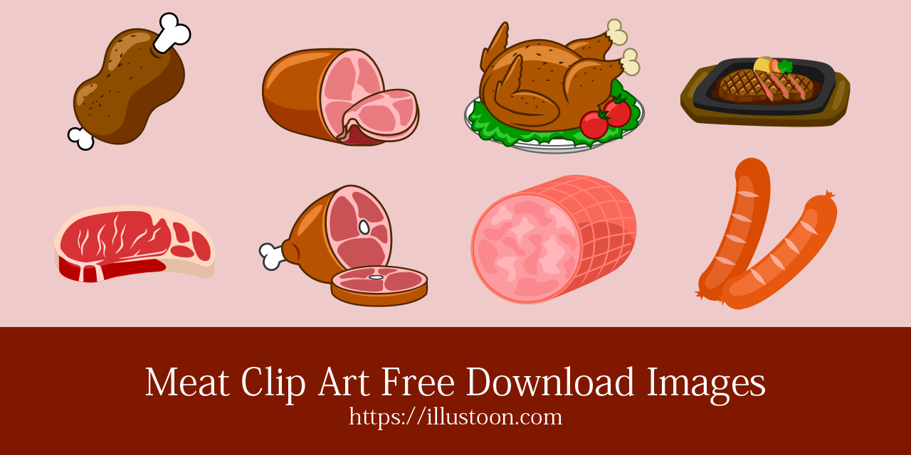 Meat Clip Art & Cartoon Free Images