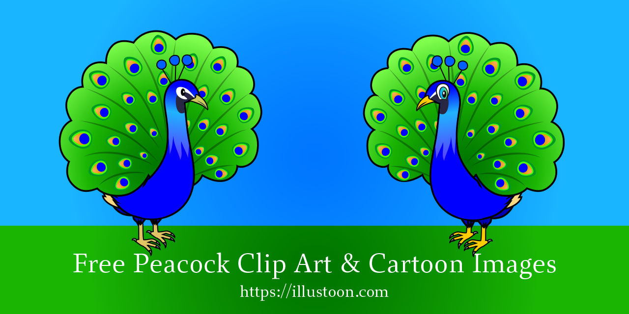 Free Peacock Clip Art & Cartoon Images