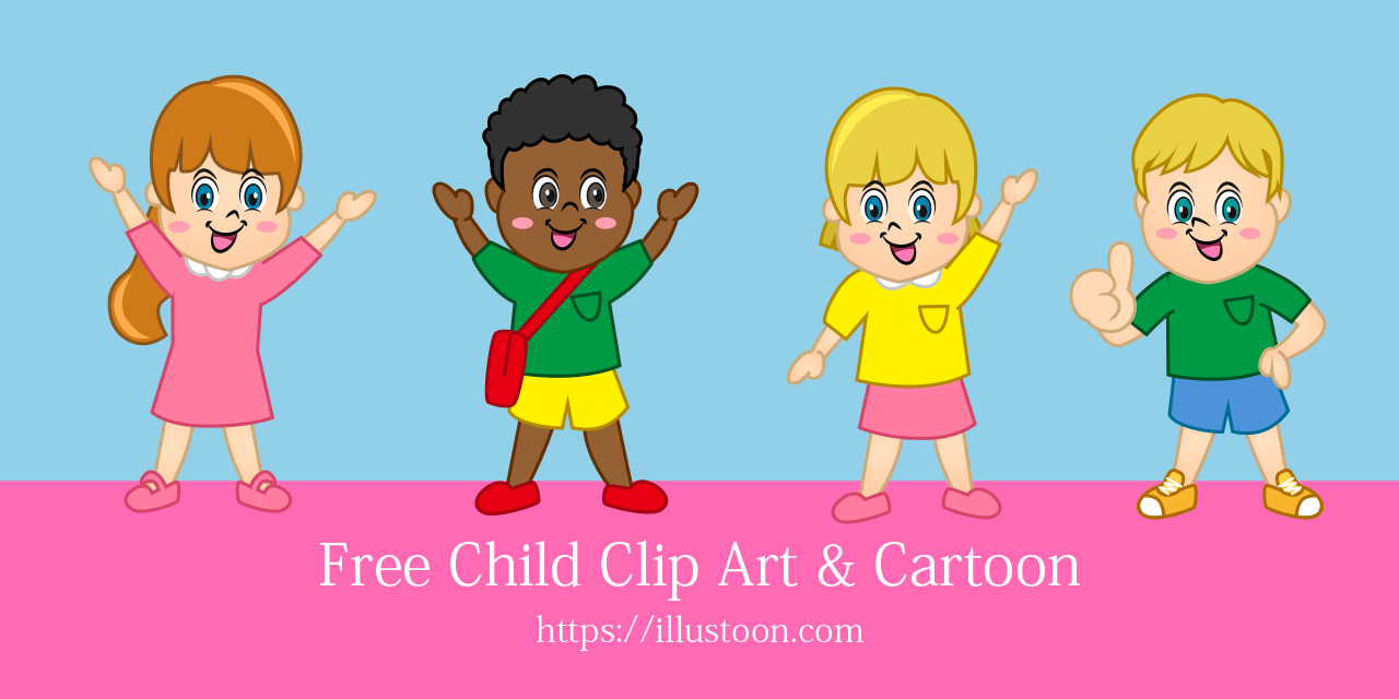 Free Children Clip Art Images｜Illustoon