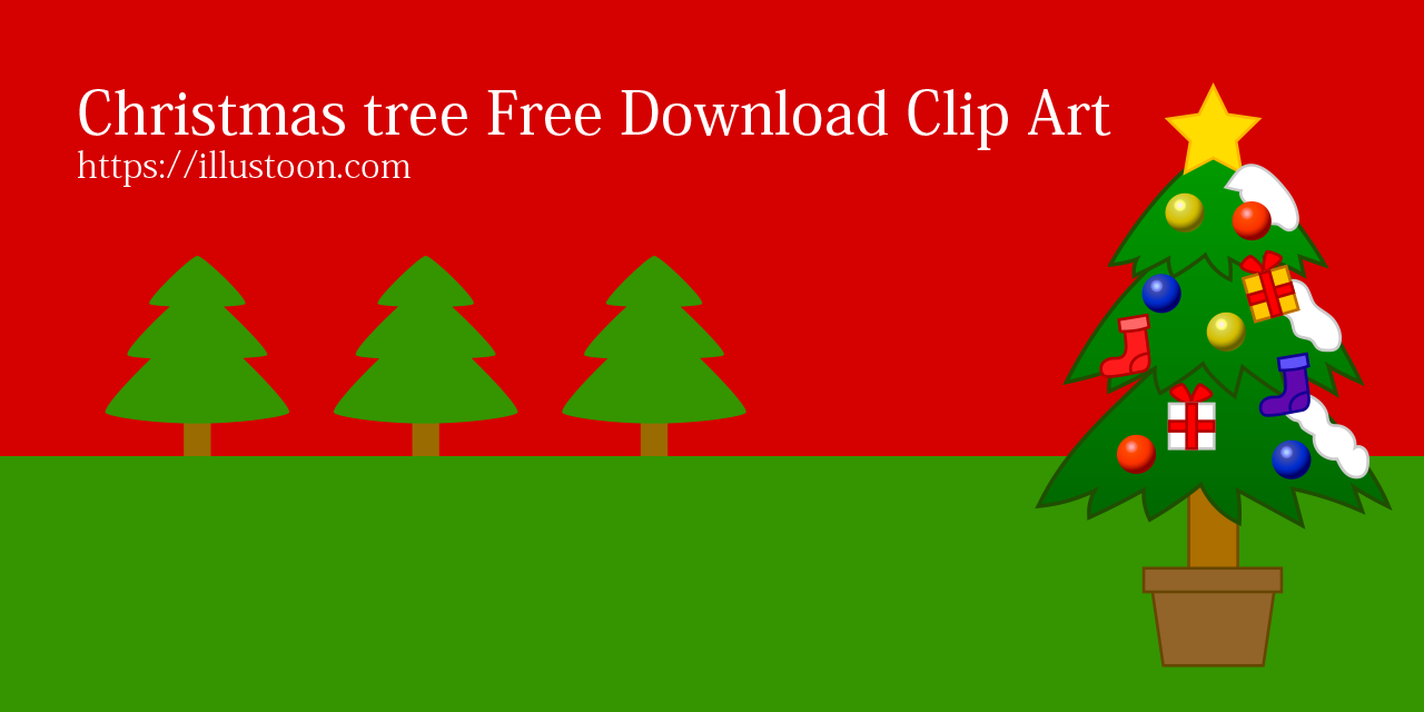 Free Christmas Tree Clip Art & Graphic Design