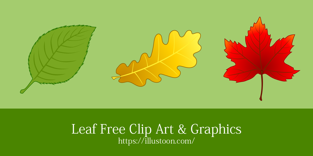 Free Leaf Clipart & Graphic Design