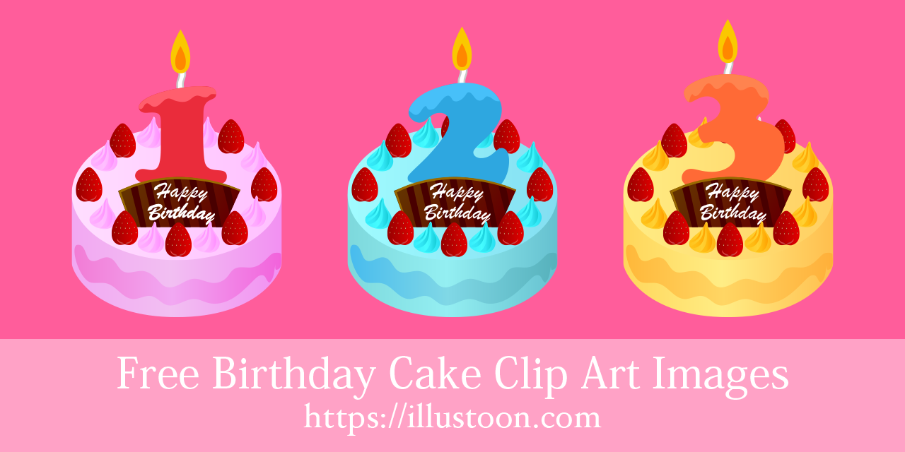 Birthday cake Stickers  Free birthday and party Stickers