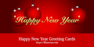 Happy New Year 2024 Greeting Card