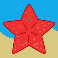 Starfish Cartoon Clipart
