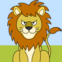 Lion Cartoon Clipart