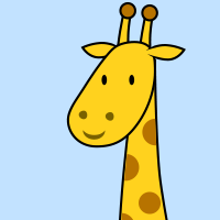Giraffe Cartoon Clipart