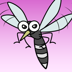Mosquito Cartoon Clipart