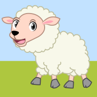 Sheep Cartoon Clipart