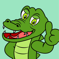 Crocodile Cartoon Clipart