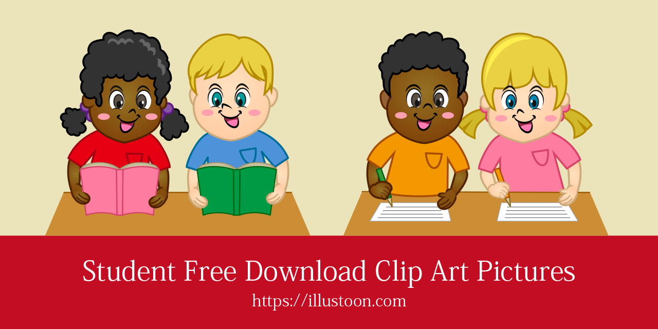 Dibujos animados gratis de imágenes de estudiantes