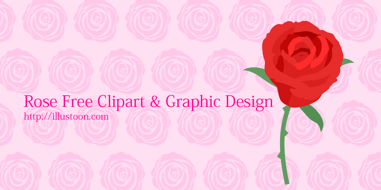 Libres diagramas de dibujos animados flor de Rose y diseño gráfico