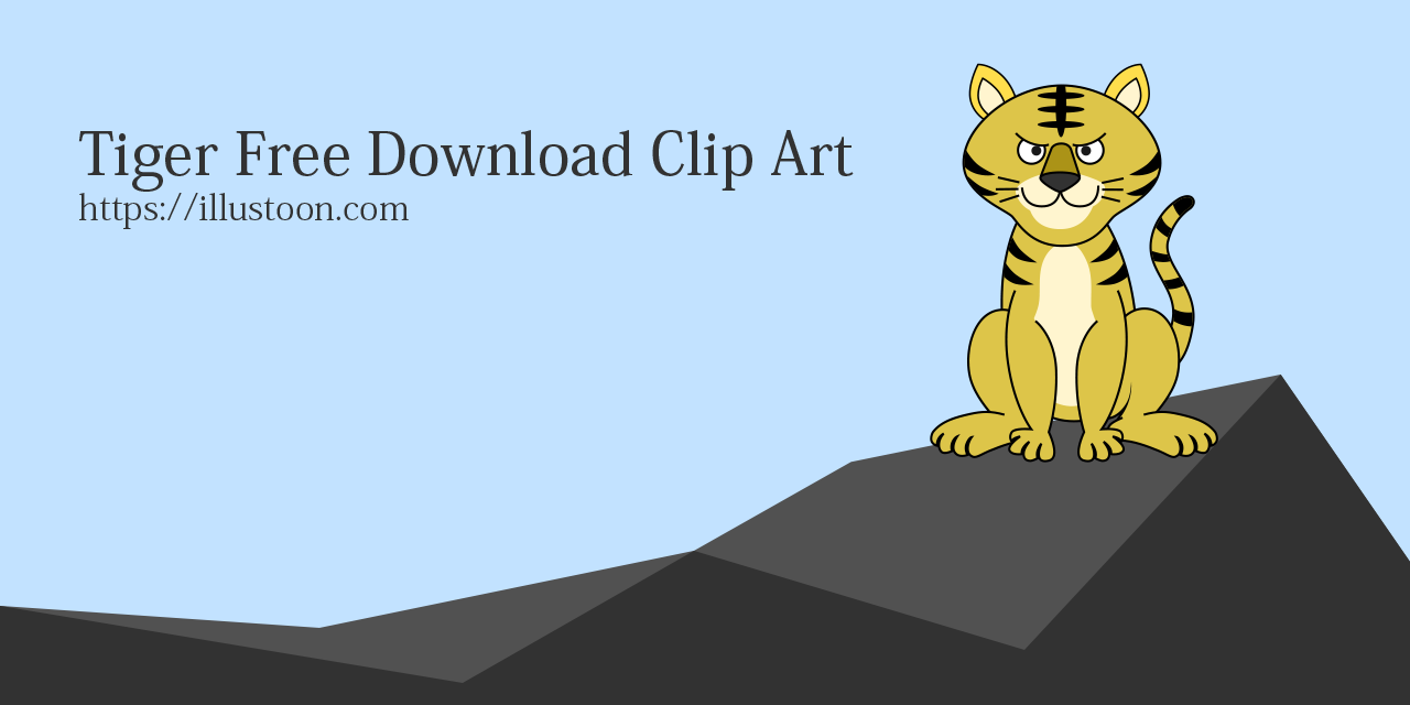 Imágenes gratuitas de Clip Art y dibujos animados de Tiger