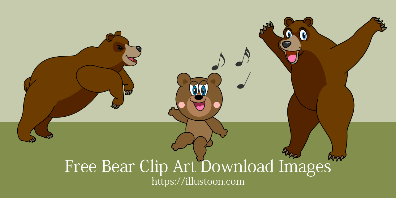 Dibujos animados de oso gratis