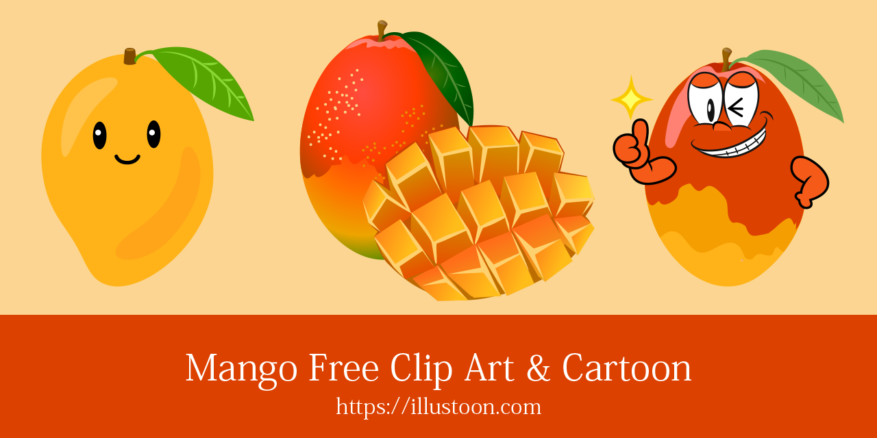 Imágenes gratis de mango de dibujos animados