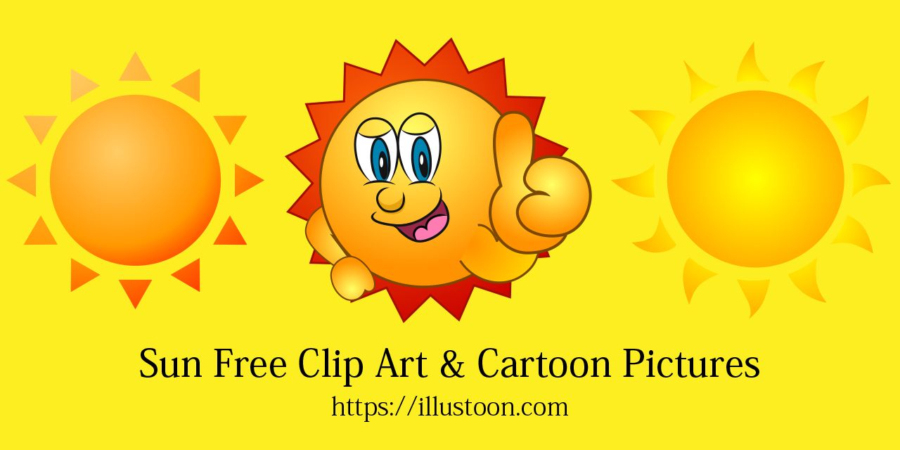 Dibujos animados de sol gratis