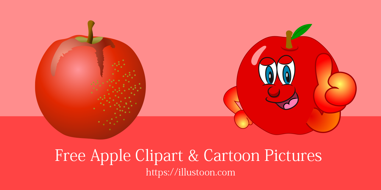 Dibujos animados gratis de Manzana