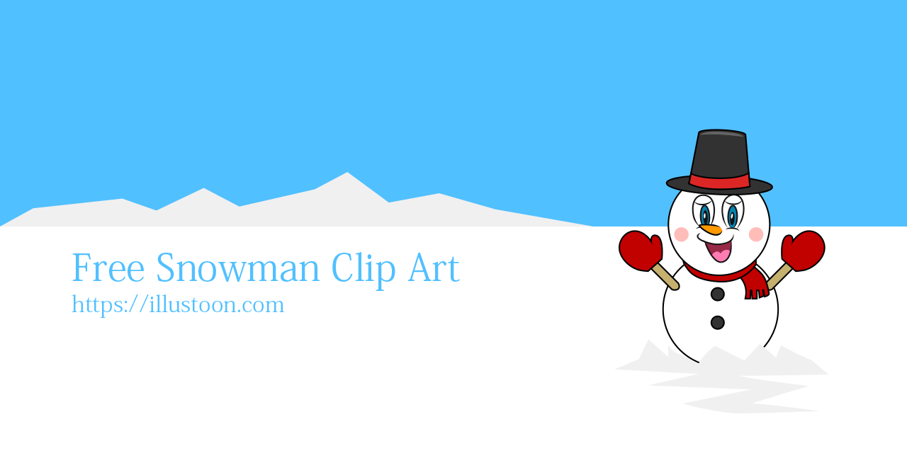 Dibujos animados gratis de muñeco de nieve